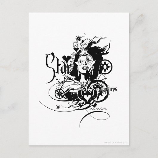 スターサファイアのグラフィック7 ポストカード (正面)