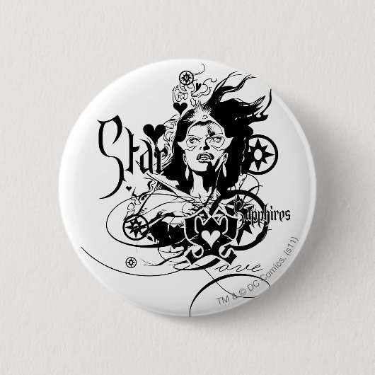 スターサファイアのグラフィック7 缶バッジ (正面)