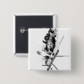 スターサファイアのグラフィック9 缶バッジ (正面&裏面)