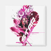 スターサファイアグラフィック8 マグネット (正面)