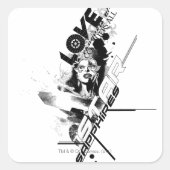 スターサファイアグラフィック9 スクエアシール (正面)