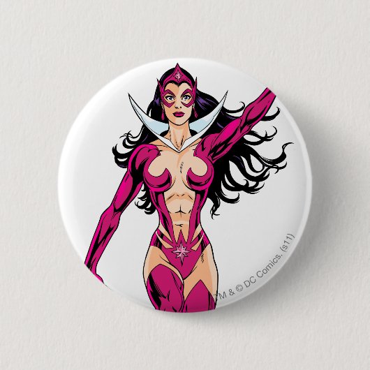 スターサファイア4 缶バッジ (正面)