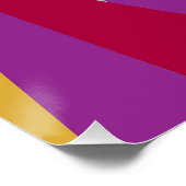 スターサンセット光沢ポスター ポスター (コーナー)