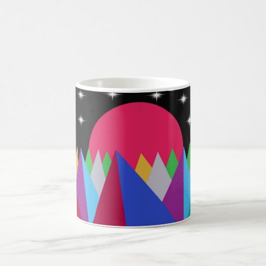 スターサンセット コーヒーマグカップ (中央)