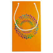 スターサークルの色は私+あなたの背後。&アイディア スモールペーパーバッグ (裏面)