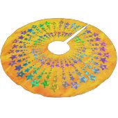 スターサークルの色は私+あなたの背後。&アイディア ブラッシュドポリエステルツリースカート (アングル)