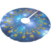 スターサークル金ゴールドI +あなたの背後。&アイディア ブラッシュドポリエステルツリースカート (アングル)