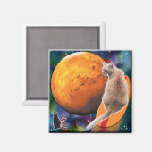 スターサーファーキャットチリペッパー磁石 マグネット (正面/裏面)