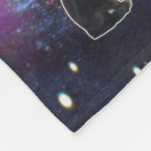 スターサーファーキャットチリペッパー フリースブランケット (角)