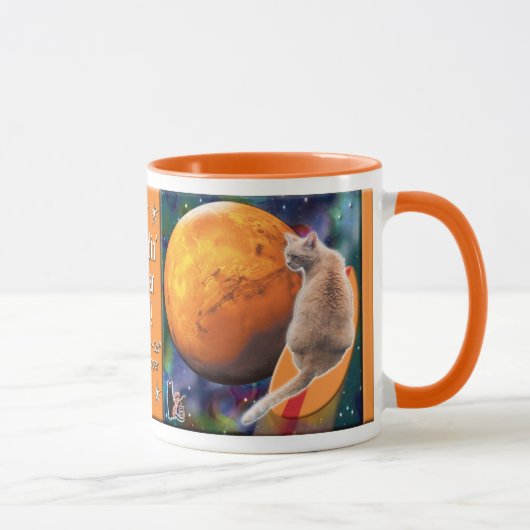 スターサーファーキャットチリペッパーMug マグカップ (右)