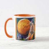 スターサーファーキャットチリペッパーMug マグカップ (左)