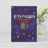 スターシップ火星マグネット 招待状 (スタンド正面)