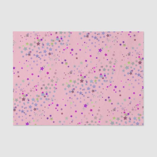 スターシャインパーティースターパーティースター！ピンク 薄葉紙 (正面)