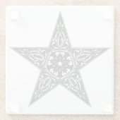 スターシルエットガラスコースター ガラスコースター (裏面)