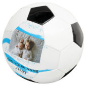 スターシンプルスパークルグリッター追加フォトカスタム文字 サッカーボール (3/4)