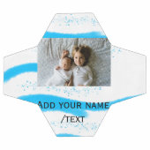 スターシンプルスパークルグリッター追加フォトカスタム文字 サッカーボール (フラット)