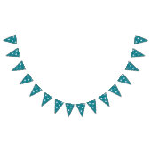 スターシームレスパターン白+あなたのバックガー。&アイディア バンティングフラッグ (全)