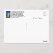 スタージオンポイントライトハウスポストカード背が高い ポストカード (裏面)