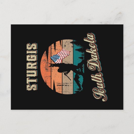 スタージスサウスダコタ ポストカード (正面)