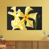 スタージャスミンフラワー60x40 (150x100cm)ワッカ キャンバスプリント (インサイチュ (リビング))