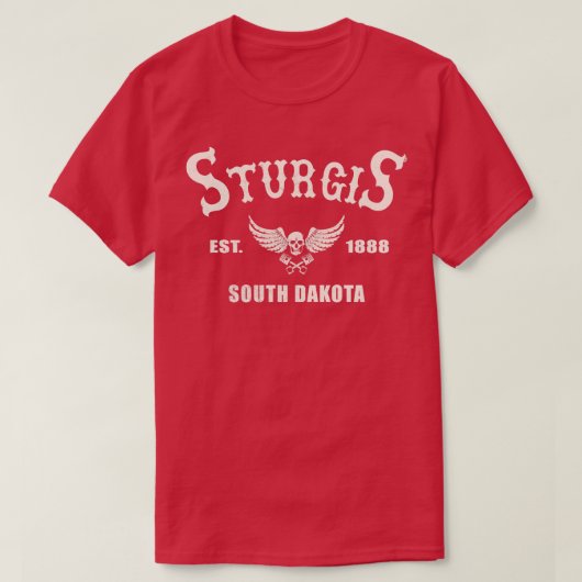 スタージ動揺してスサウスダコタバイクバイクもしくは自転車に乗る人R Tシャツ (デザイン正面)