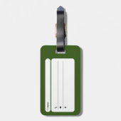 スタージ – ウェーバー症候群の戦士ラゲッジタグ ラゲッジタグ (裏面縦)