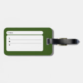 スタージ – ウェーバー症候群の戦士ラゲッジタグ ラゲッジタグ (裏面横)