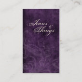 スタースエード名刺紫緑 名刺 (裏面)