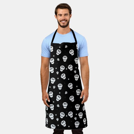 スタースカル エプロン (着用した状態)