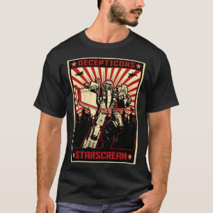 スタースクリームプロパガンダ Tシャツ