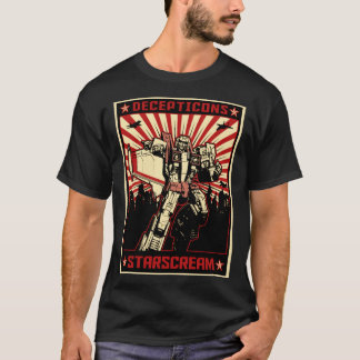 スタースクリームプロパガンダ Tシャツ