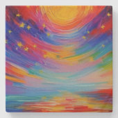 スタースケープ ストーンコースター (正面)