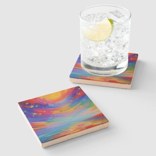 スタースケープ ストーンコースター (横)