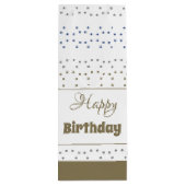 スタースタイリッシュパターン（の模様が）ある紙誕生日抱き枕 ワインギフトバッグ (裏面)