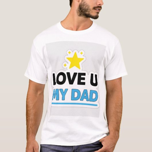 スタースタイルラブUマイパパ Tシャツ (正面)