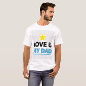 スタースタイルラブUマイパパ Tシャツ (正面フル)