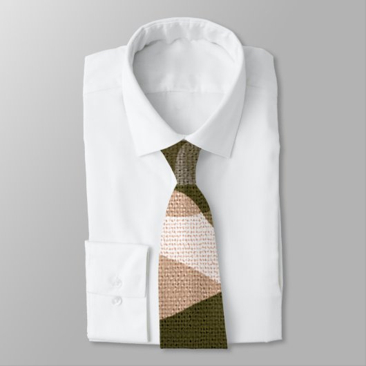 スターステンシルヴィンテージバーラップデカールオン迷彩柄スタイル ネクタイ (タイ)