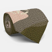 スターステンシルヴィンテージバーラップデカールオン迷彩柄スタイル ネクタイ (ロール)