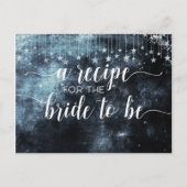 スターストライクウォーターカラーシアルブライドレシピカード ポストカード (正面)