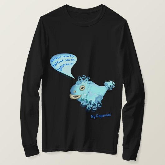 スターストライク,漫画,ステッカー,誰が私であるか,私は何であるか, T-Sh Tシャツ (デザイン正面)