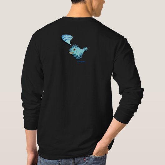 スターストライク，漫画，ステッカー，誰が私であるか，私は何であるか， T-Sh Tシャツ (裏面)