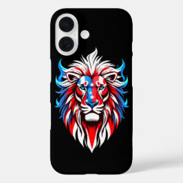 スターストライプズとロール iPhone 16ケース