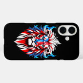 スターストライプズとロール Case-Mate iPhoneケース (裏面 (横))