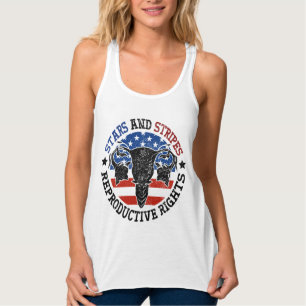 スターストライプズと生殖権プロの選択 タンクトップ