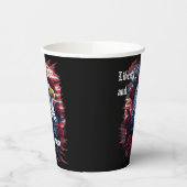 スターストライプズフリーダムフォーエバーイーグルアメリカ国旗 紙コップ (左)