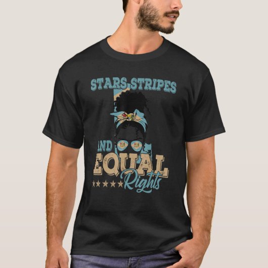 スターストライプズ等権利デラウェア州旗の地図 Tシャツ (正面)
