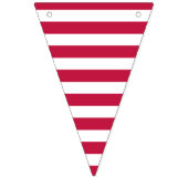 スターストライプズ4th 7月記念退役軍人デイデコール バンティングフラッグ (第2の旗)