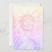 スターストライプズ&サンセットレディーリバティ250thパーティー 招待状 (裏面)