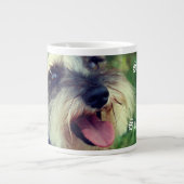 スターストライプズ&シュナウザーズ愛国心 ジャンボコーヒーマグカップ (正面)