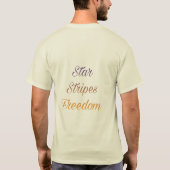 「スターストライプズ・フリーダム Tシャツ (裏面)